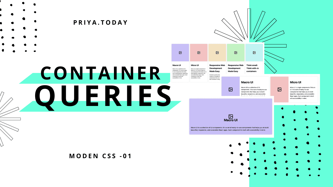 Basic Container Queries